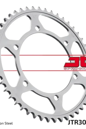 JT SPROCKETS - REAR STEEL 48T, 525 - Sprockets - Kwaliteit en Duurzaamheid Premium